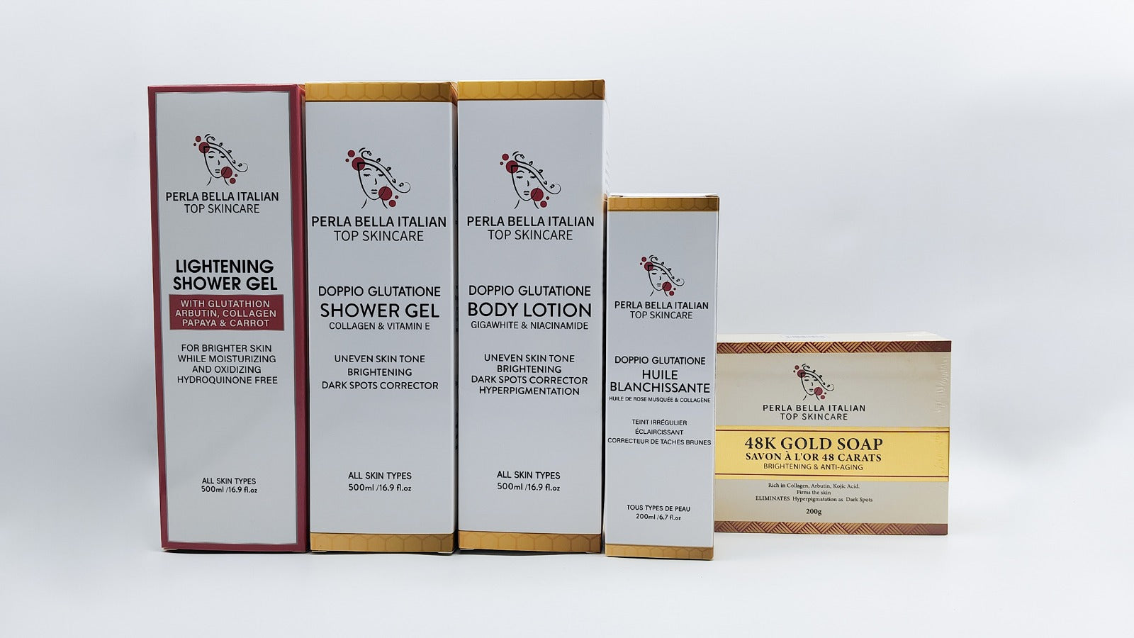 Doppio glutathione set